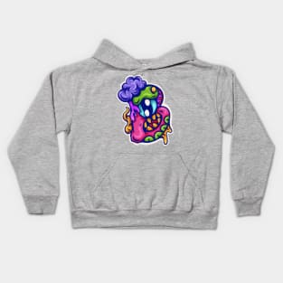 Alfabet Monster B Kids Hoodie